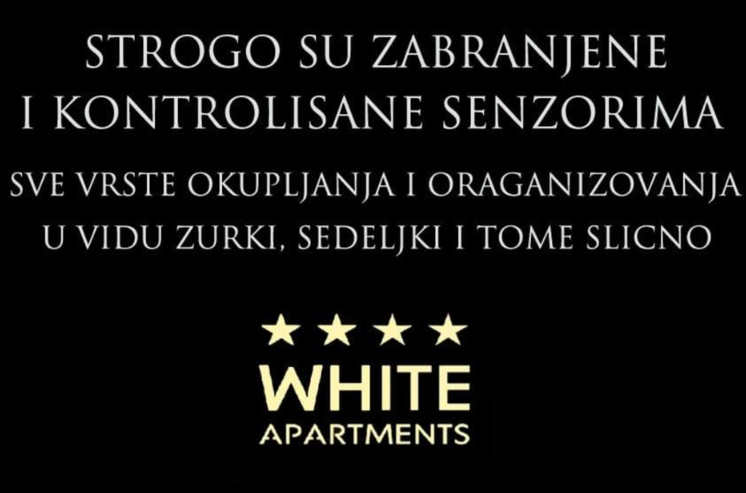White Apartments Bělehrad Exteriér fotografie